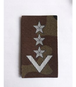 stopień na beret - młodszy chorąży sztabowy