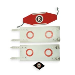 oryginalny komplet "ruch drogowy"- mankiety + opaska