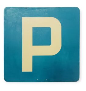 znak drogowy pełnowymiarowy - parking