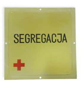 znak drogowy - segregacja